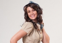 Safari dress by Tessa Boyd