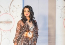 chiffon dress by Zuri Couture